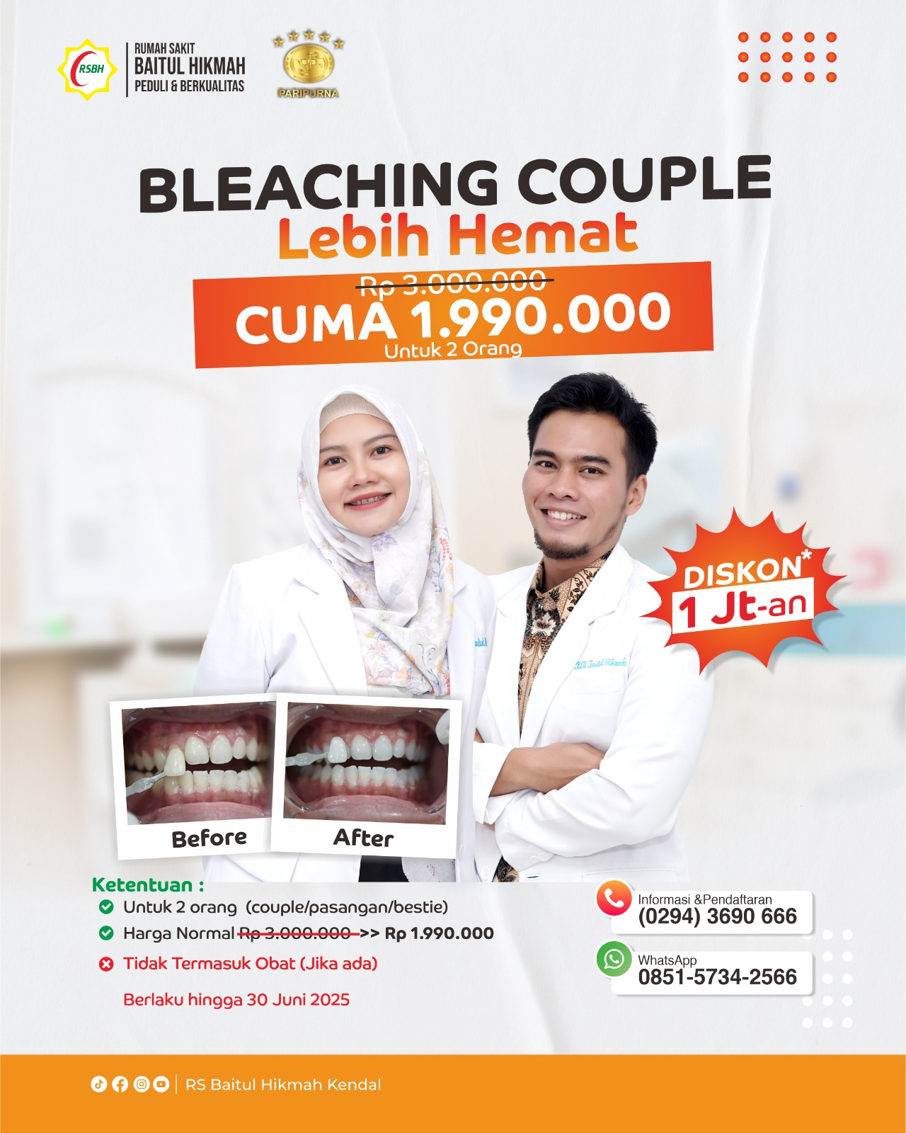 Bleaching Couple