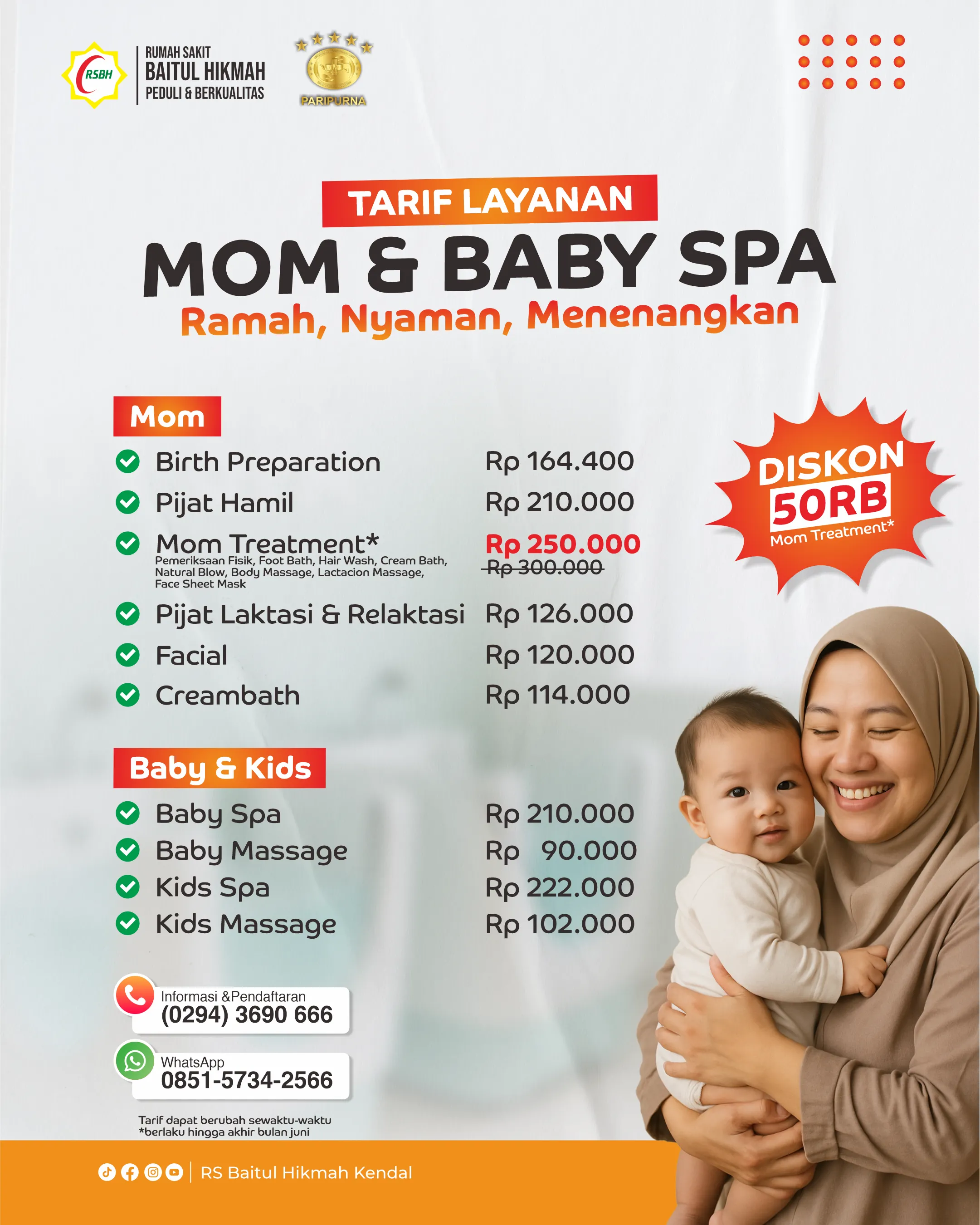 MOM & BABY SPA TREATMENT